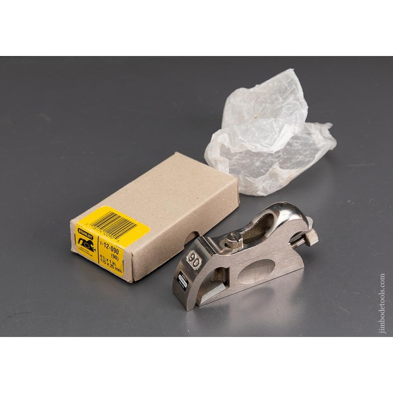 STANLEY No. 90 Bull Nose Rabbet Plane MINT in Original Box – 93379