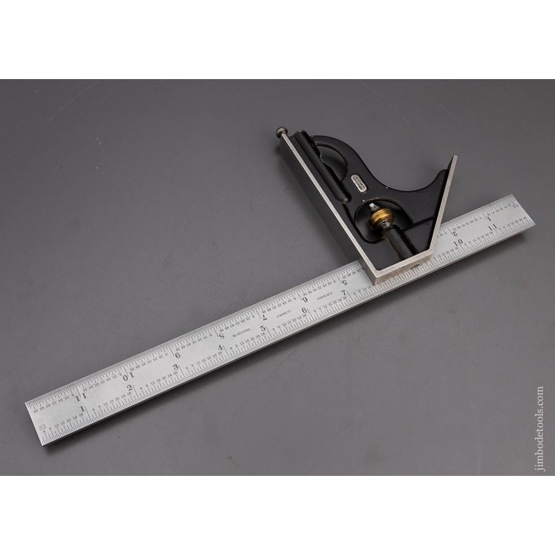 12 Inch STARRETT Combination Square Near Mint – 100774
