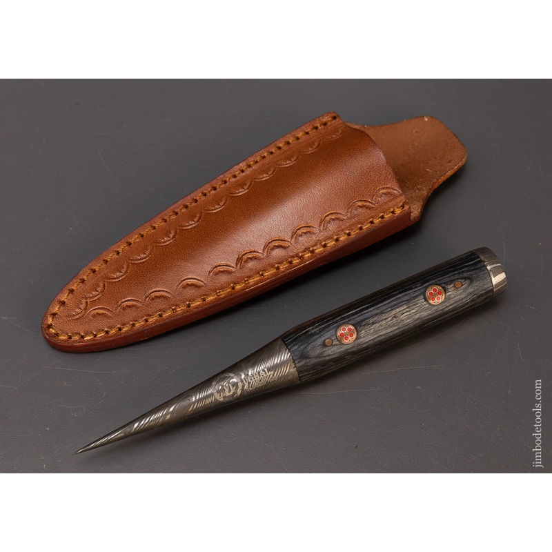 7 1/2 Inch Damascus Steel Perfect Handle Awl * 110142M