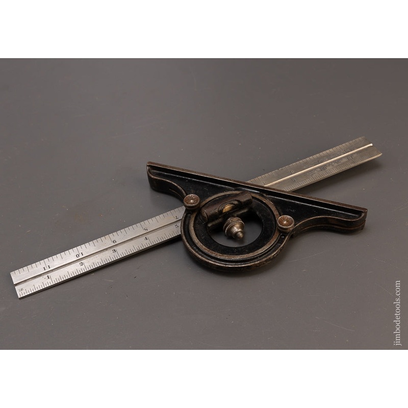 STARRETT 12 Inch Protractor Square Fine – 109635