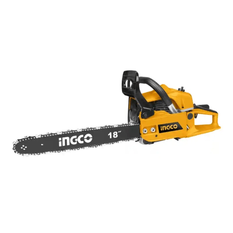 Ingco Gasoline Chainsaw | 18 & 24 | 2-Stroke Motor – GCS45185 & GCS62241