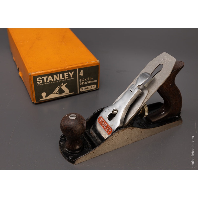 STANLEY No. 4 Smooth Plane in Original Box – 110311
