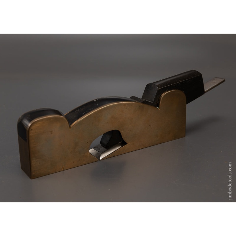 Stunning E. PRESTON Ebony & Gunmetal Low Angle Shoulder Plane – EXCELSIOR 108529 – AS OF AUG 23