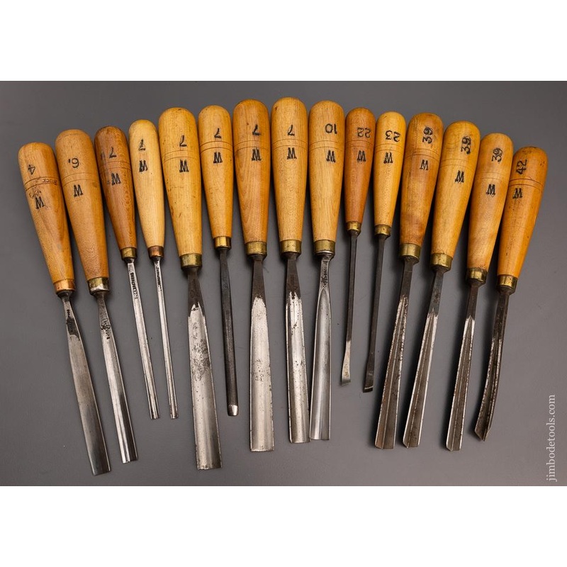 15 Excellent BUCK BROS. Carving Chisels – 97246