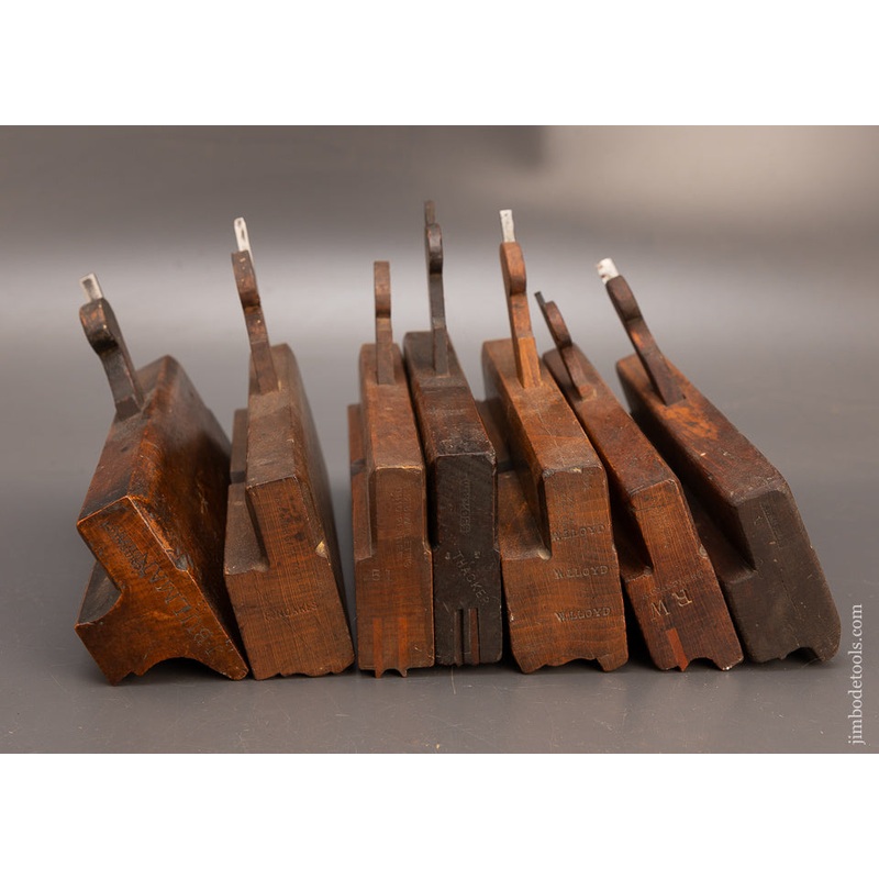 7 Very Clean 19th Century Moulding Planes – 114289