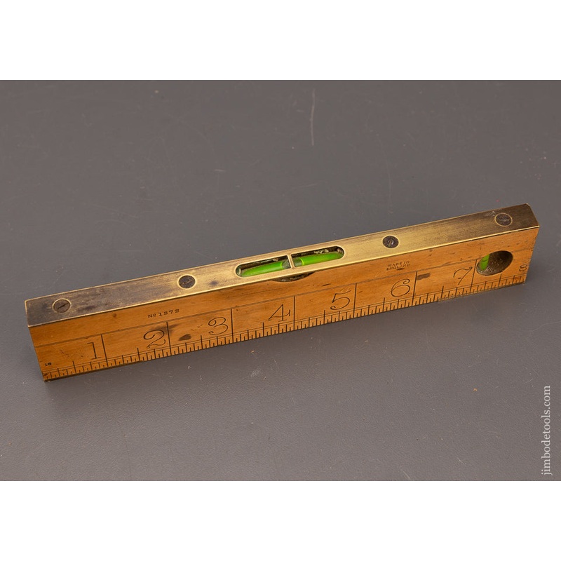 8 Inch Boxwood Combination Rule & Level by RABONE Fine – 108473