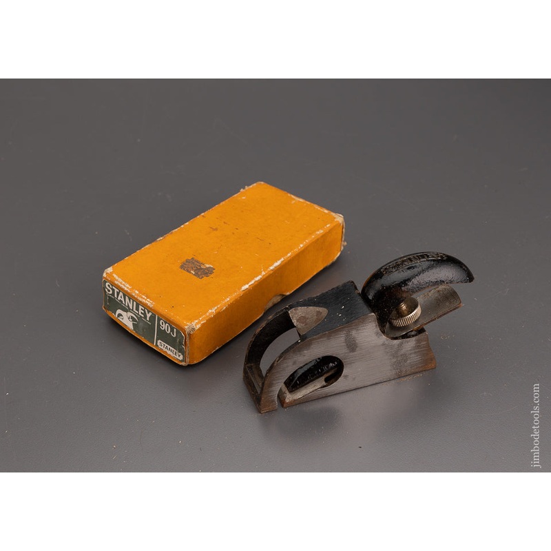 STANLEY No. 90J Bull Nose Rabbet Plane in Original Box — 101976