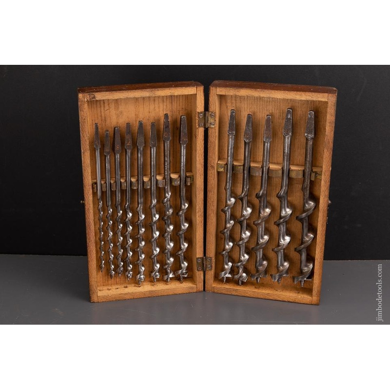 A Rare JAMES SWAN Auger Bit Set – 93211