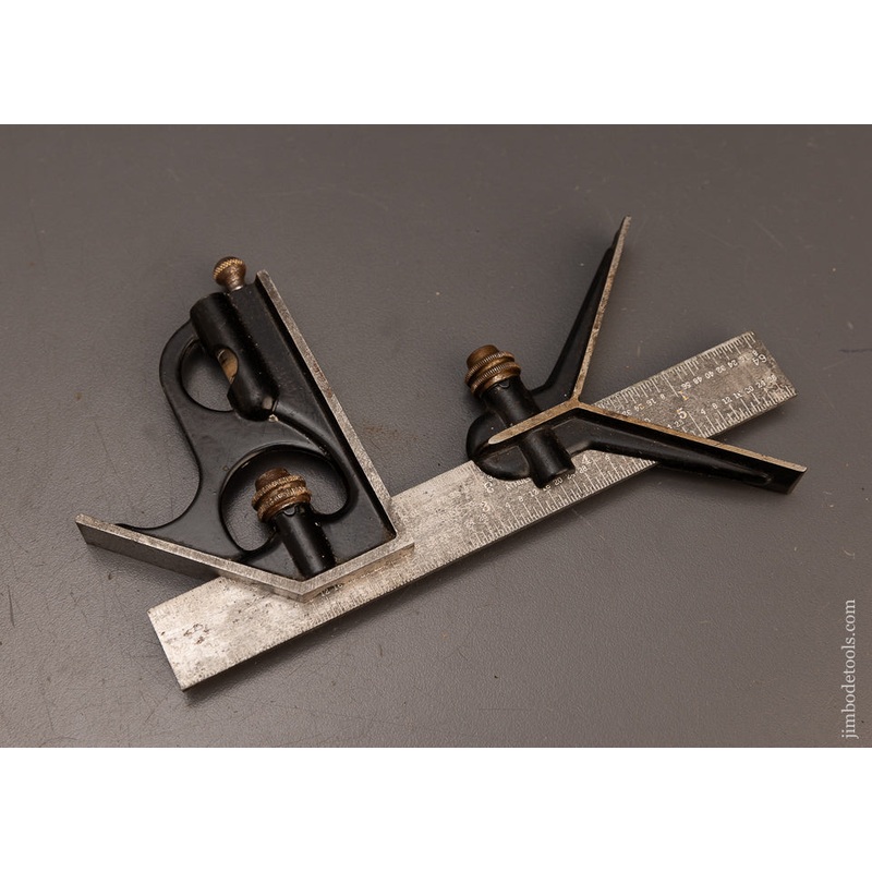 6 Inch Extra Fine STARRETT Combination Square & Center Finder – 112567