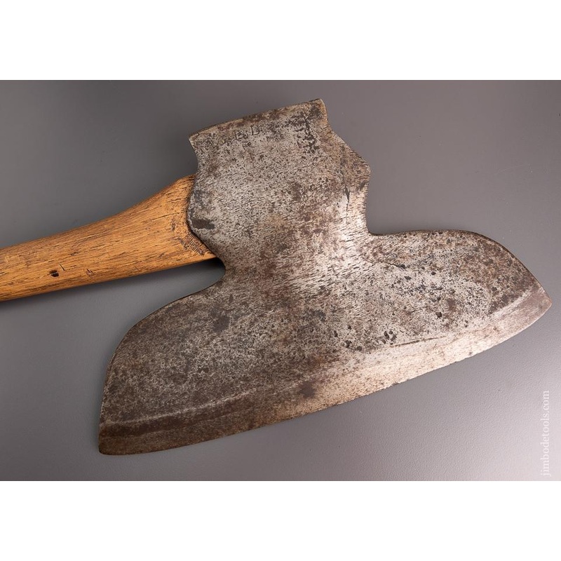 ??AN & C? Offset Single Bevel Broad Axe Hewing Axe – 96881