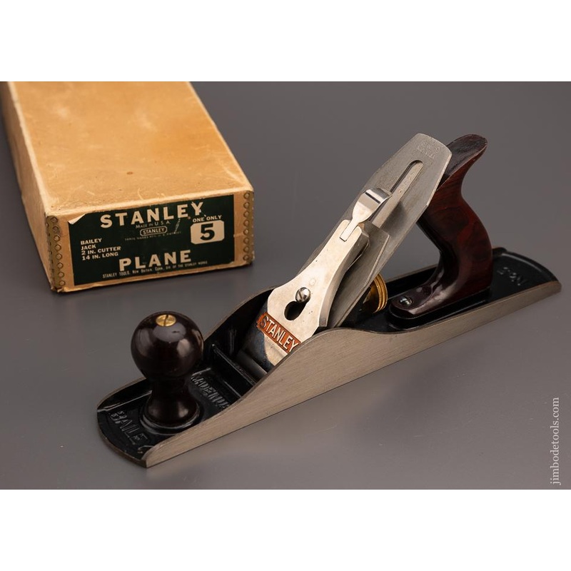 STANLEY No. 5 Mint in Box Jack Plane – 97823