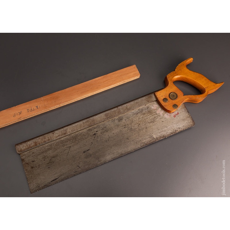 Wicked Sharp DISSTON No. 4 Tenon Saw – 103737