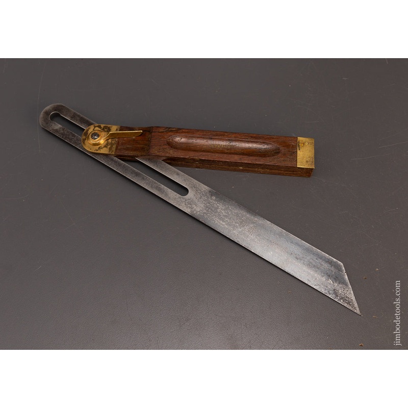 12 Inch STANLEY No. 26 Rosewood Bevel Gauge – 109981