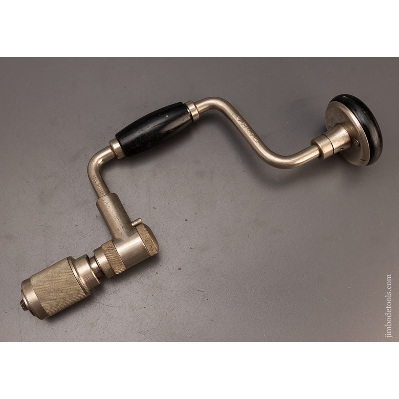 8 Inch STANLEY YANKEE No. 2101A Heavy Duty Bit Brace Near Mint – 111114