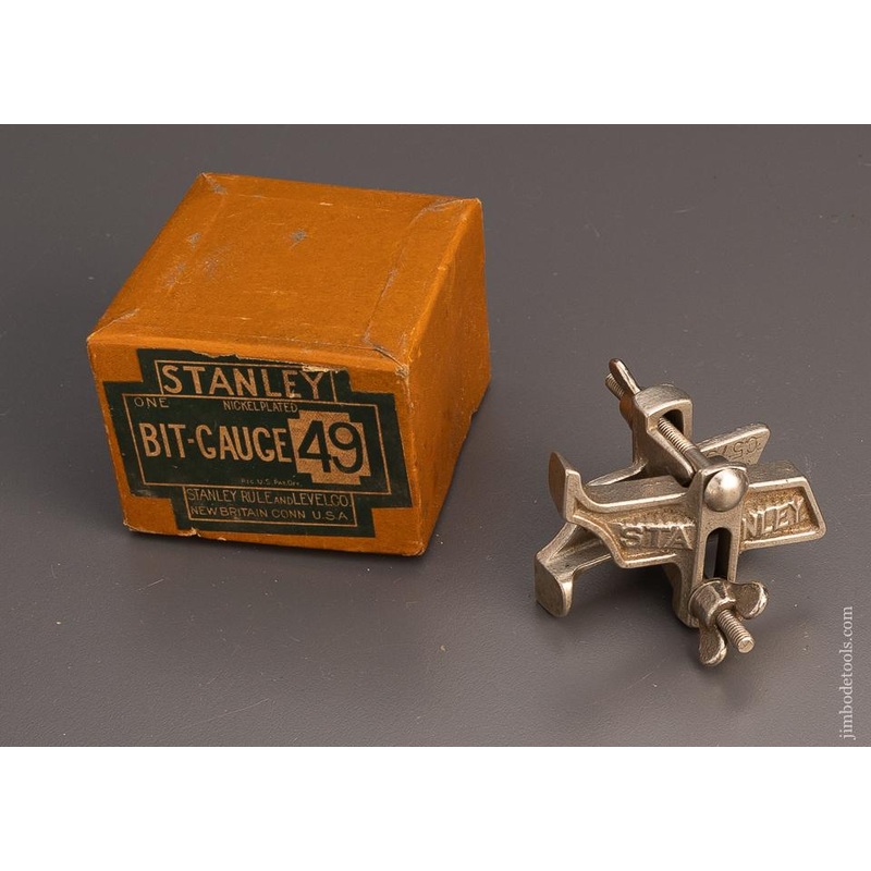 STANLEY No. 49 Bit Gauge MINT in Original Box – 99274