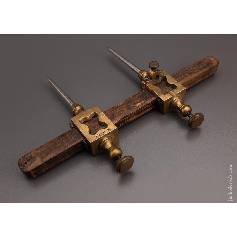 Stunning 6 1/2 Inch Brass and Steel Trammel Points – 97310