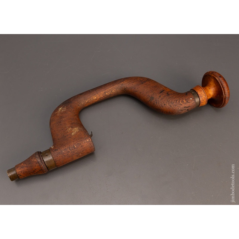 Sweet Beech & Boxwood Dutch Clothes Pin Bit Brace – 116733