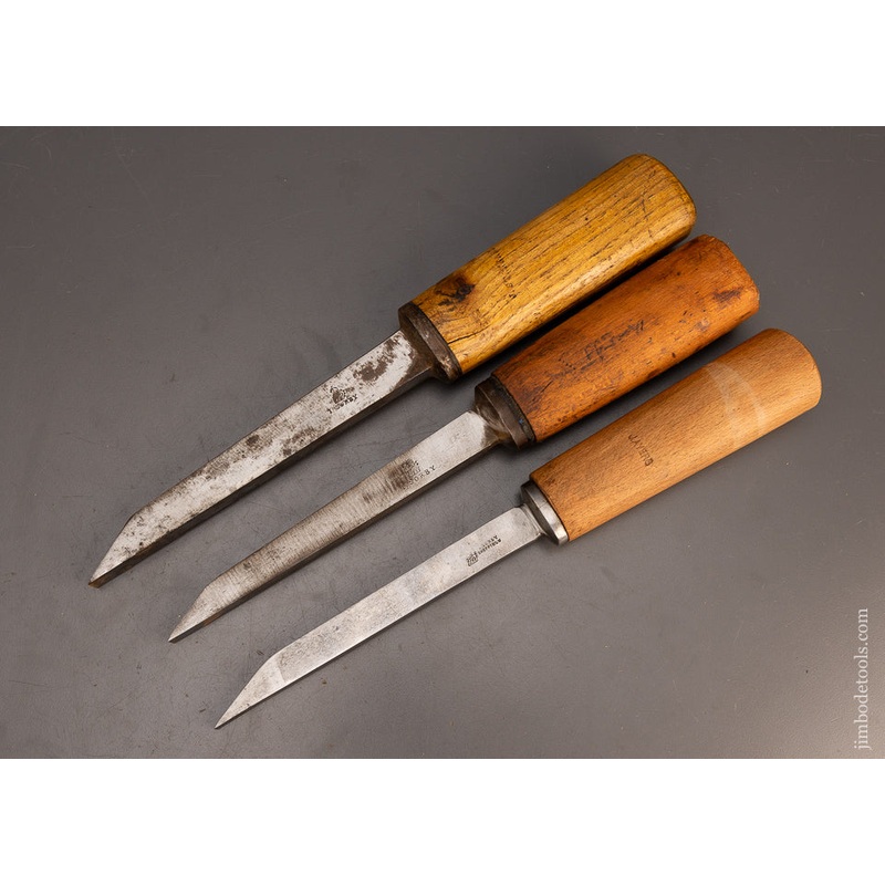 3 SORBY Pig Sticker Mortise Chisels – 113922