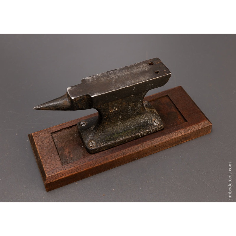 5 3/4 Inch Anvil Marked A with Hardie & Pritchel Holes – 110419