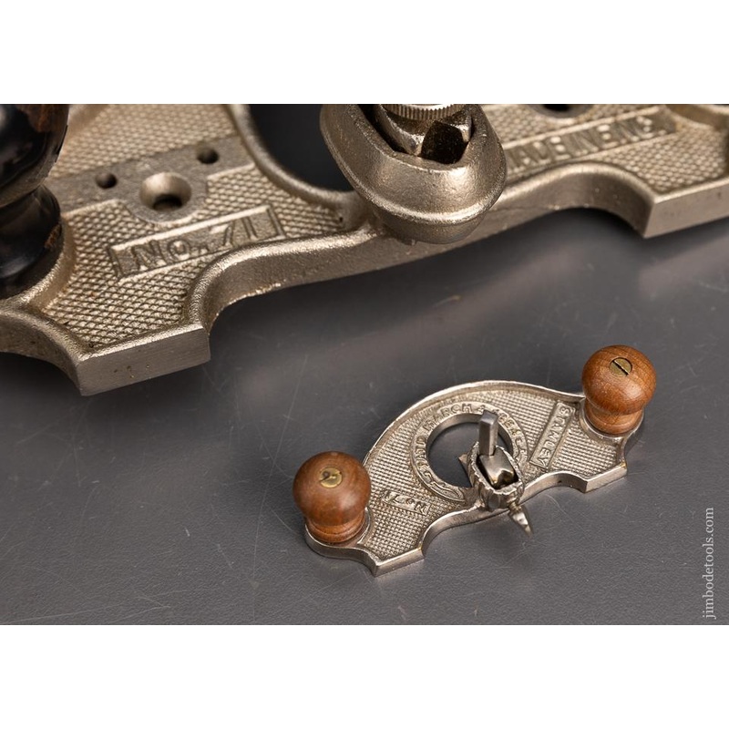 Adorable PAUL HAMLER Miniature STANLEY No. 71 1/2 Router Plane – 95419