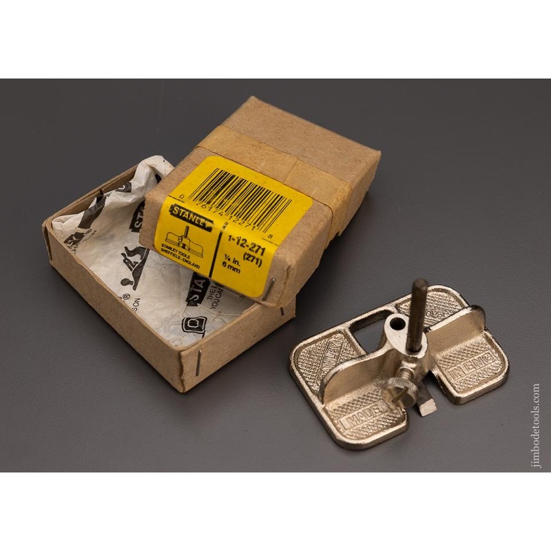 STANLEY No. 271 Router Plane Mint in Box — 97404