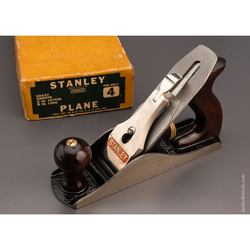 STANLEY No. 4 Smooth Plane Mint in Box – 98221