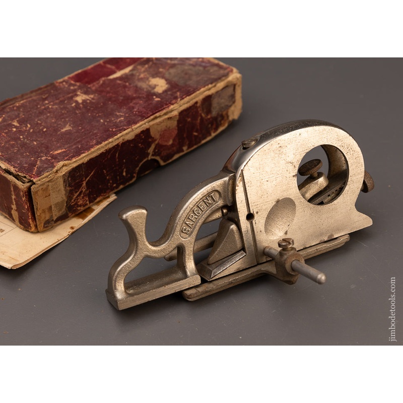 Very Rare SARGENT No. 1508 1/2 Rabbet Plane in Original Box – 111467 – AS OF MAR 28