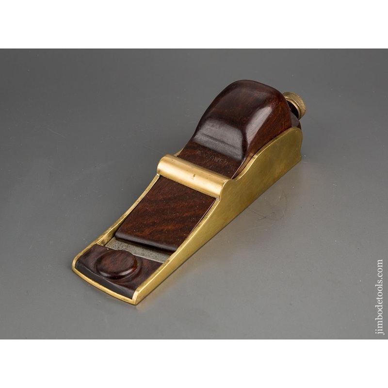 Adjustable Gunmetal Low Angle Skewed Infill Block Plane! – 80444