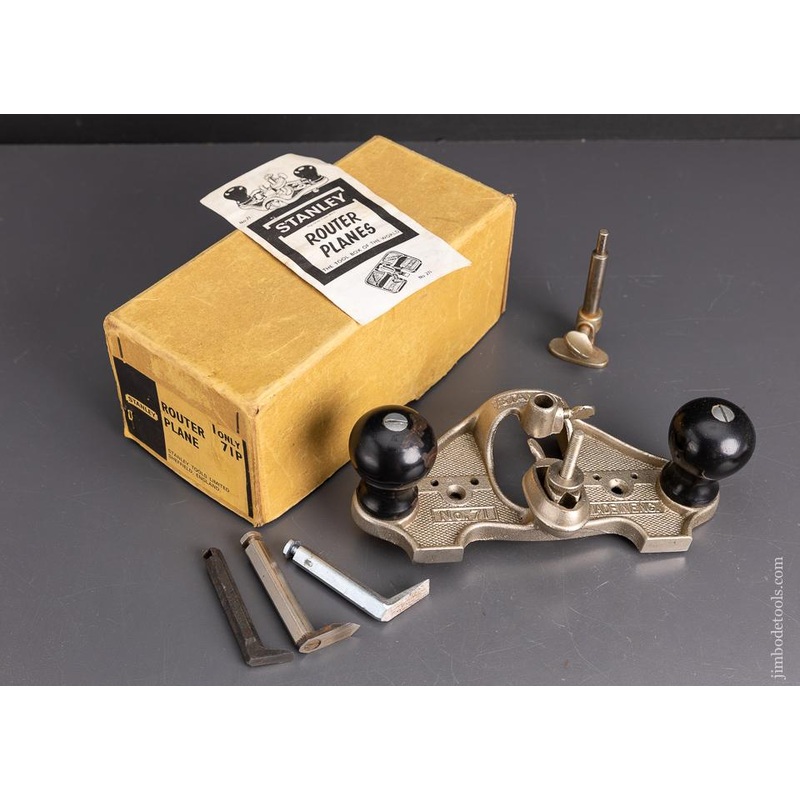 STANLEY No. 71 Router Plane Mint in Box – 95791