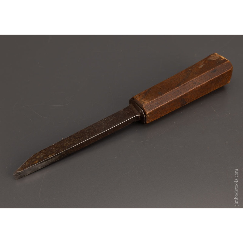 3/8 x 10 1/2 Inch 18th Century JAMES CAM Mortise Chisel – 105955