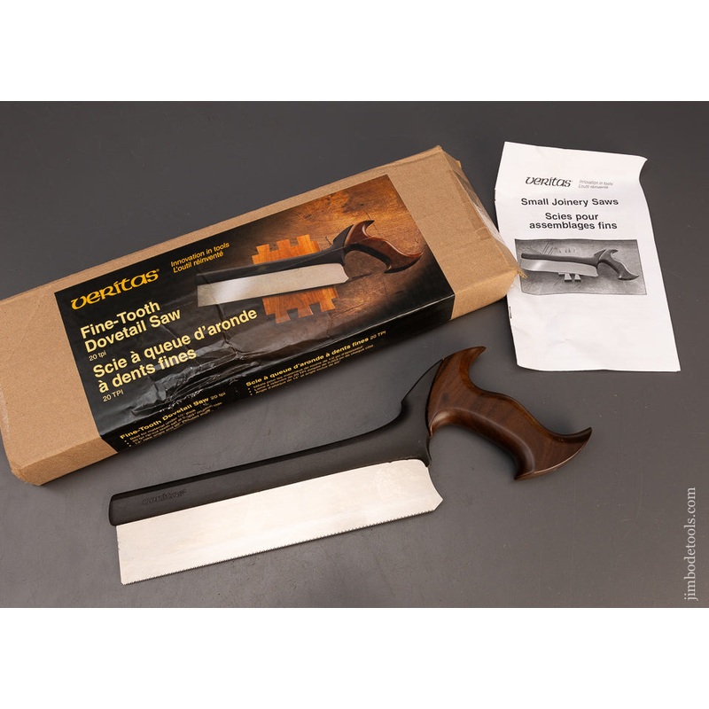 VERITAS Fine-Tooth Dovetail Saw Mint in Box – 114622