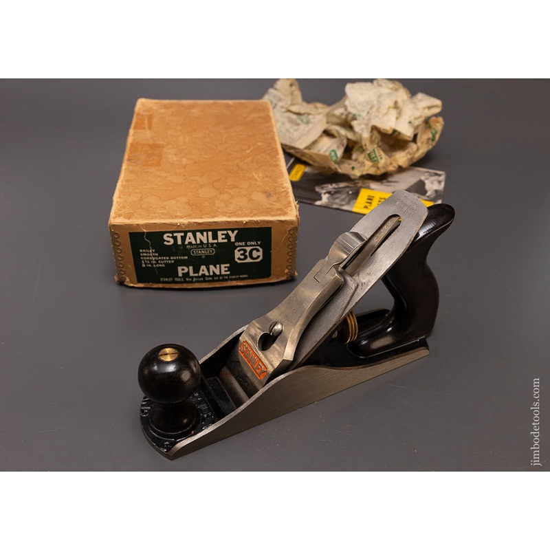 STANLEY No. 3C Plane Mint in Box Type 19 – 108415