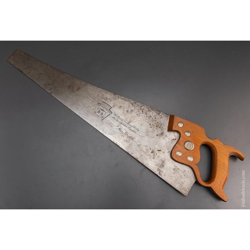 Unused DISSTON D-8 Handsaw – 94537