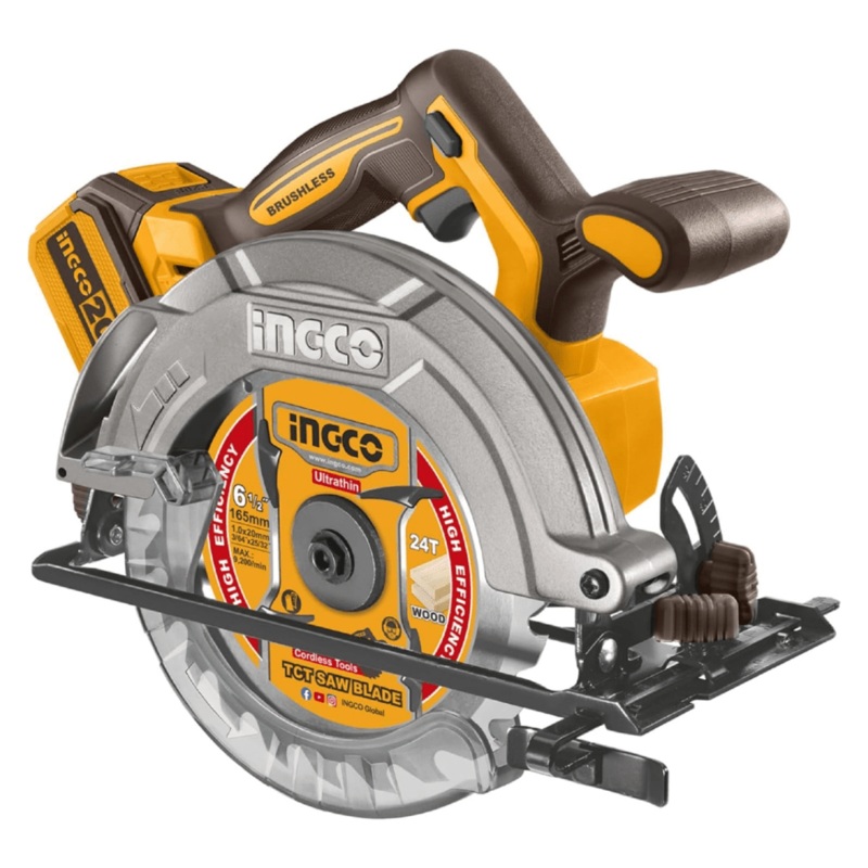 Ingco Lithium-Ion Cordless Circular Saw 20V – CSLI16521