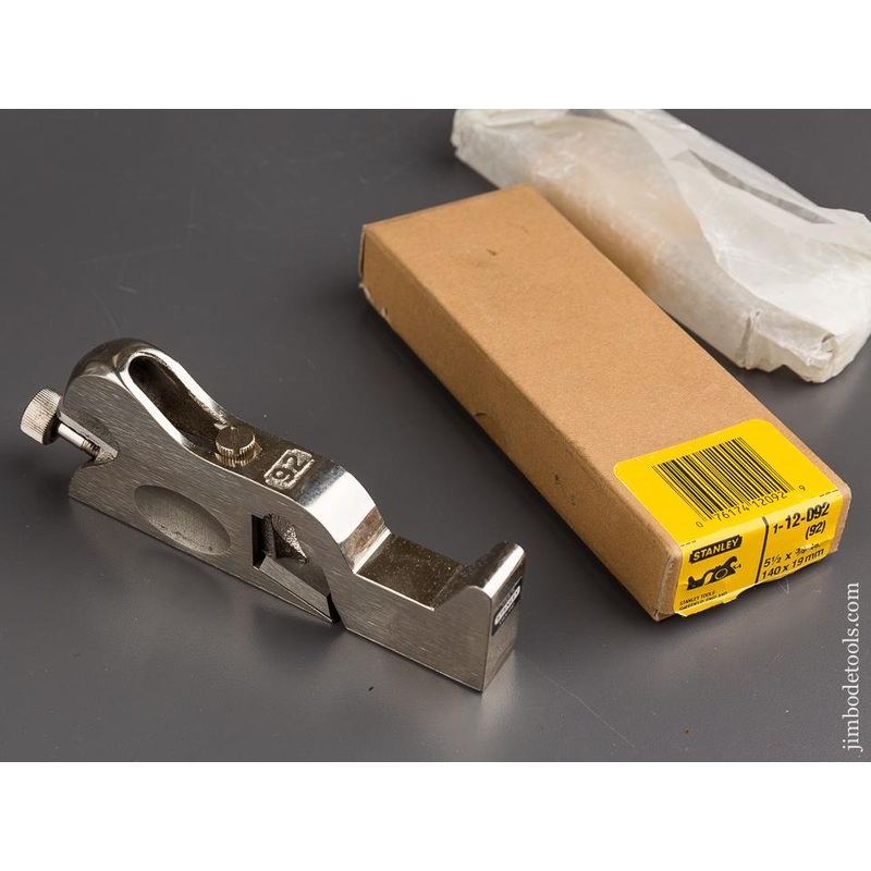STANLEY No. 92 Shoulder Plane MINT in Original Box — 84916
