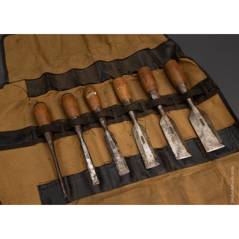 STANLEY SWEETHEART Set of 6 EVERLASTING Chisels Set #120 * 102736