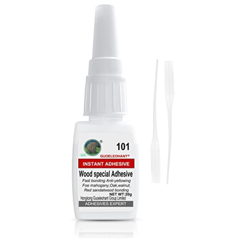 Weglau 20g Wood Glue, Wood Adhesive, Instantly Strong Adhesive for bonding Wood, Instant Super Glue for Wood, Oak, Wooden Furniture, Wooden Product,