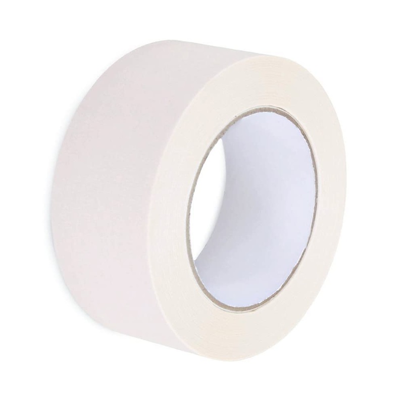 Zo.Yehaa Masking Tape 2 inch Wide, Beige White Painters Tape General Purpose Tape for Crafts Painting Labeling Decoration School Projects Home