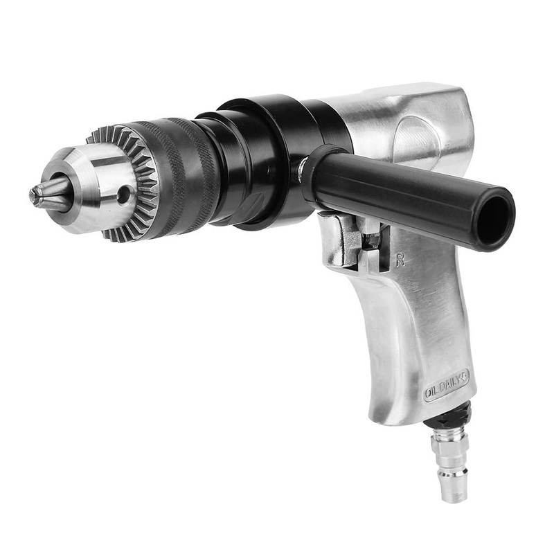 YWBL-WH KP-554 1/2 Pistol Type Pneumatic Drill CW/CCW Air Drill Tool 900rpm, Air Drill