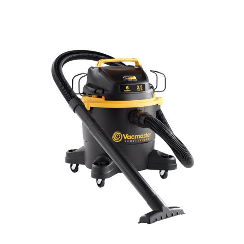 Vacmaster 6-Gallon* 3.5 Peak Hp Wet/Dry Vacuum