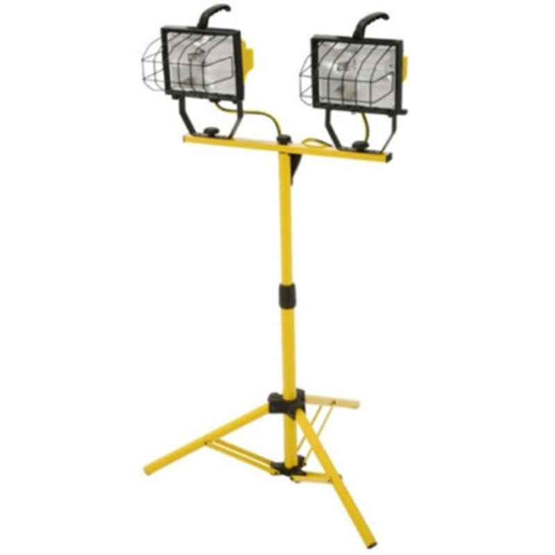 WORK LIGHT 1000W  2-500 WATT LAMPS 42 IN