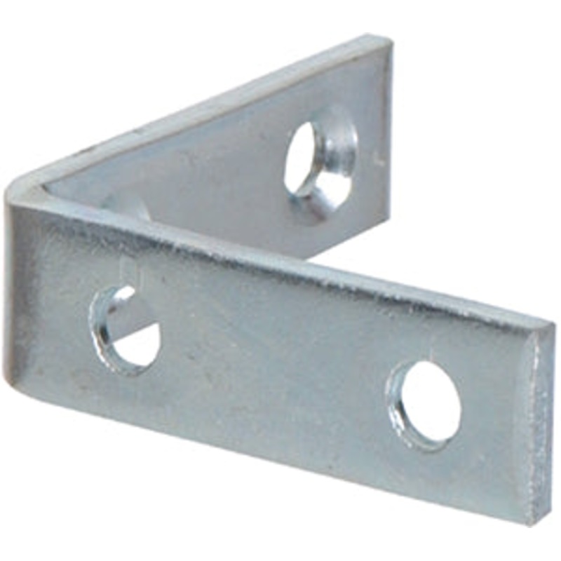 6X1-1/4 ZINC PLATED CORNER BRACE
