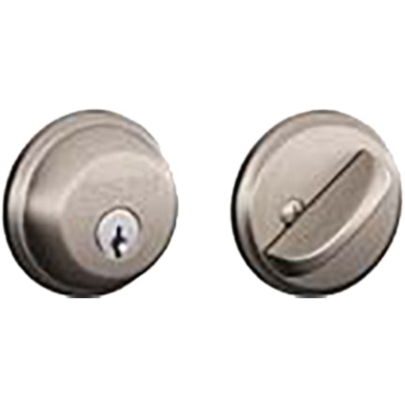 619 SATIN NICKEL DEADBOLT