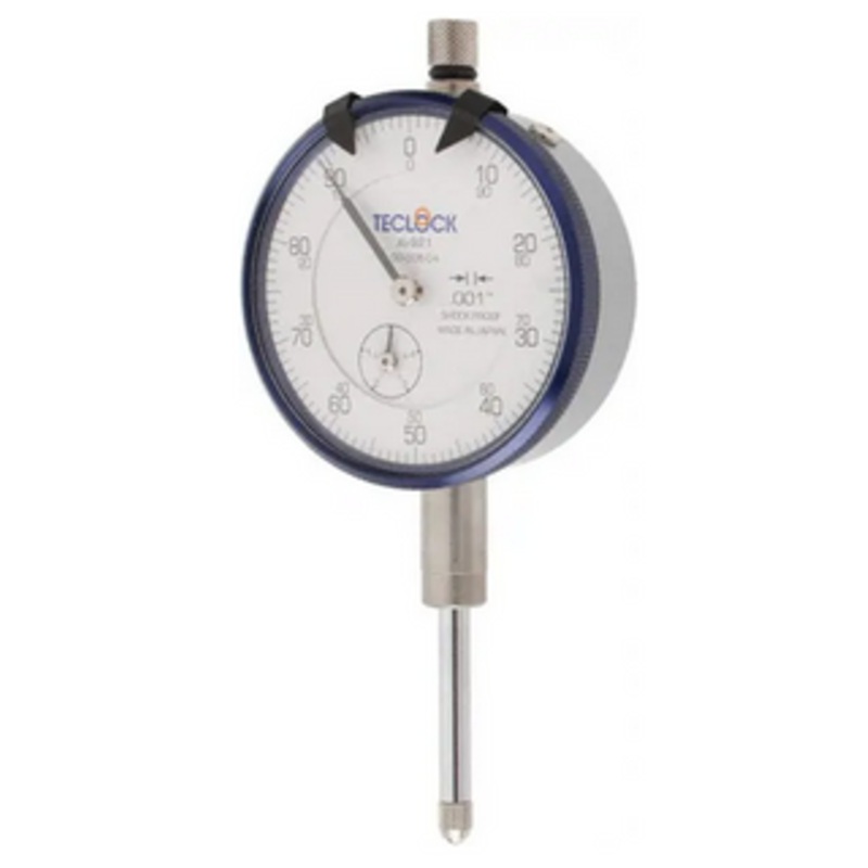 Teclock Dial Indicator, 1.000 Range, 0-100 Reading, AI-921 – 26-306-1