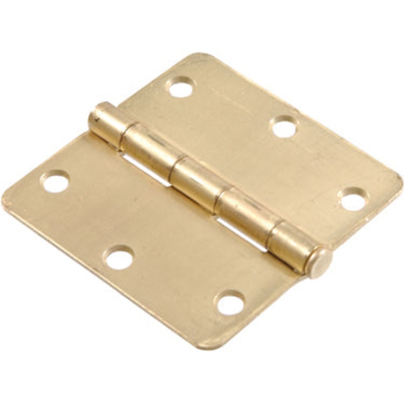 3-1/2  SATIN BRASS HINGE