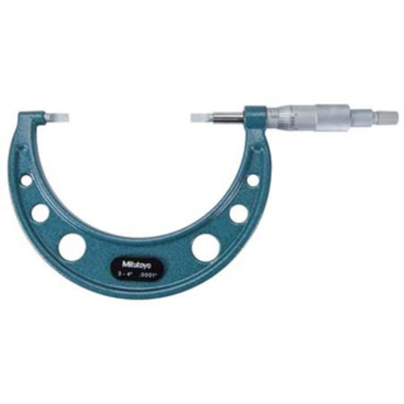 Mitutoyo Blade Micrometer, 3-4 Range – 122-128