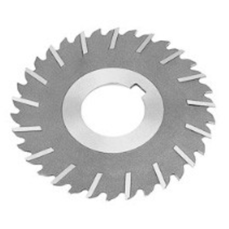 TMX Metal Slitting Saw, Plain Tooth with Side Chip Clearance, 3 dia., 5/32 face width, 1 hole size – 5-748-270