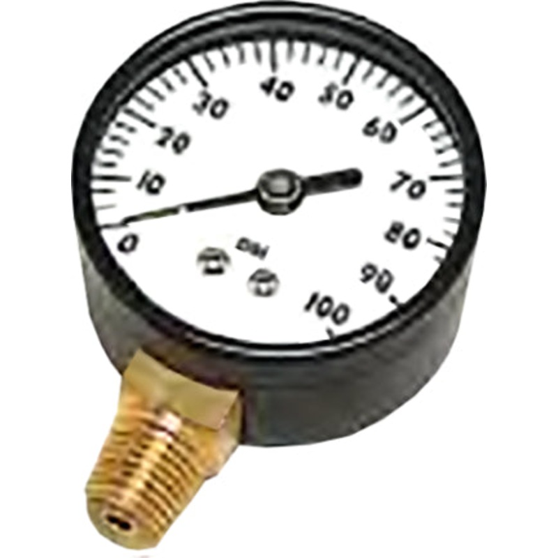 0-100 PSI 1/4  LM LEAD FREE PRESSU