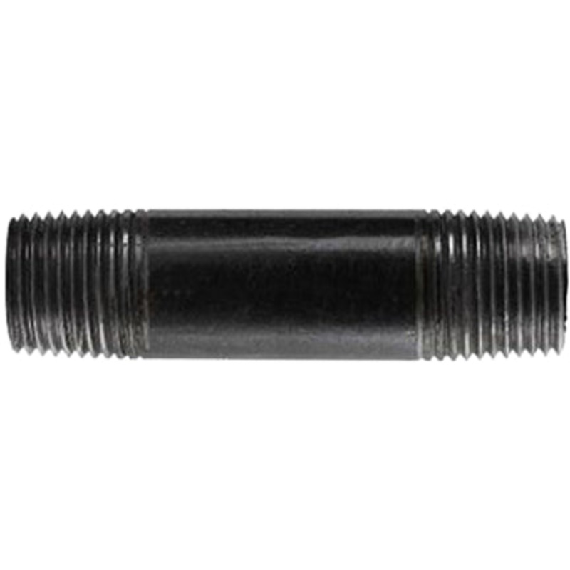 12X412 NIPPLE 1/2X4-1/2 BLACK PIPE