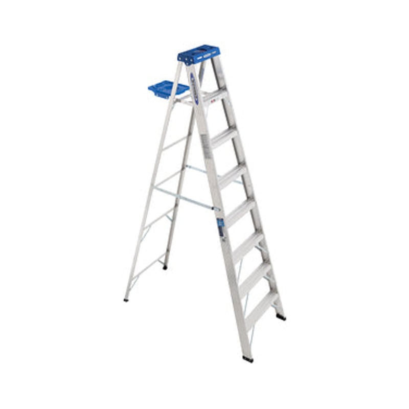 Werner 8ft Type I Aluminum Step Ladder 368